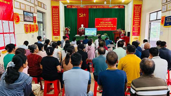 TỔ ĐẠI BIỂU SỐ 3, HĐND XÃ LỘC BÌNH KHÓA II, NHIỆM KỲ 2026 – 2031 TỔ CHỨC HỘI NGHỊ TIẾP XÚC CỬ TRI TẠI THÔN LĂNG XÈ