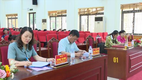 HỘI NÔNG DÂN TỈNH TUYÊN TRUYỀN KINH TẾ TẬP THỂ NÔNG NGHIỆP, NÔNG THÔN TẠI XÃ LỘC BÌNH