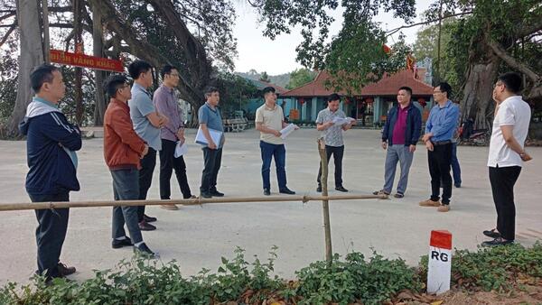 BÀN GIAO MỐC GIỚI KHU VỰC BẢO VỆ DI TÍCH TRÊN ĐỊA BÀN HUYỆN LỘC BÌNH
