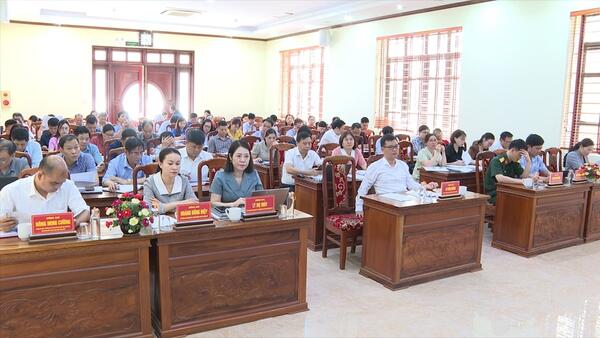 LỘC BÌNH TỔ CHỨC HỘI NGHỊ BAN CHỈ ĐẠO THỰC THIỆN SẮP XẾP, TỔ CHỨC LẠI ĐƠN VỊ HÀNH CHÍNH VÀ XÂY DỰNG MÔ HÌNH CHÍNH QUYỀN  ĐỊA PHƯƠNG