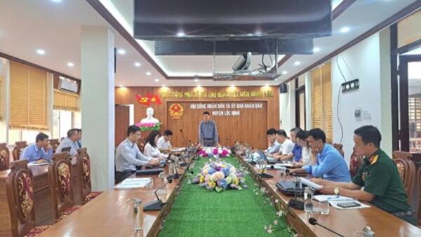 Họp thẩm định Đồ án Quy hoạch chi tiết xây dựng tỷ lệ 1/500, các Cụm công nghiệp Na Dương 1,2, 3 huyện Lộc Bình, tỉnh Lạng Sơn.