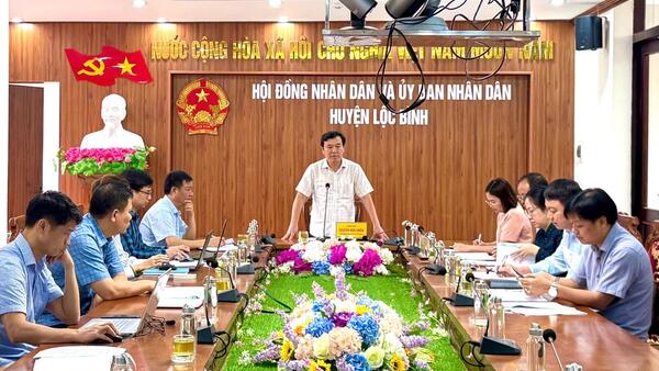 Lãnh đạo tỉnh kiểm tra công tác phòng, chống thiên tai và tìm kiếm cứu nạn tại huyện Lộc Bình