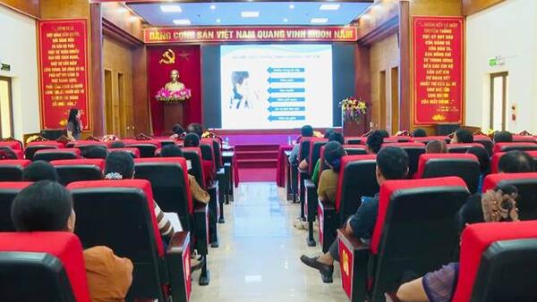 Hội nghị tập huấn tuyên truyền công tác phòng chống tác hại thuốc lá năm 2026