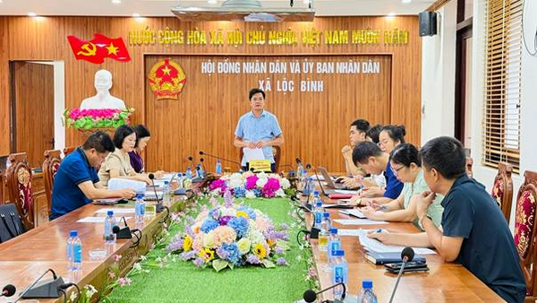 Xã Lộc Bình, Họp Ban Chỉ đạo  tổ chức Kỳ thi tốt nghiệp Trung học phổ thông năm 2026