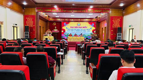 ĐẠI HỘI ĐẠI BIỂU HỘI KHUYẾN HỌC XÃ LỘC BÌNH LẦN THỨ I, NHIỆM KỲ 2026 – 2031 THÀNH CÔNG TỐT ĐẸP