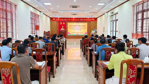 HỘI NGHỊ PHẢN BIỆN XÃ HỘI ĐỐI VỚI DỰ THẢO NGHỊ QUYẾT VỀ PHÁT TRIỂN KINH TẾ - XÃ HỘI NĂM 2026