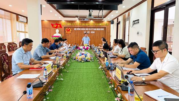 UBND XÃ LỘC BÌNH TỔ CHỨC PHIÊN HỌP  THƯỜNG KỲ THÁNG 7 NĂM 2026