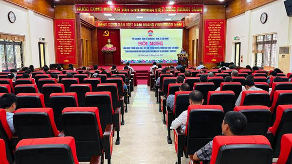 HỘI NGHỊ “THÁNG NGHE DÂN NÓI”, KẾT HỢP TUYÊN TRUYỀN, TRIỂN KHAI 5 NỘI DUNG CUỘC VẬN ĐỘNG “TOÀN DÂN ĐOÀN KẾT XÂY DỰNG NÔNG THÔN MỚI, ĐÔ THỊ VĂN MINH” NĂM 2026
