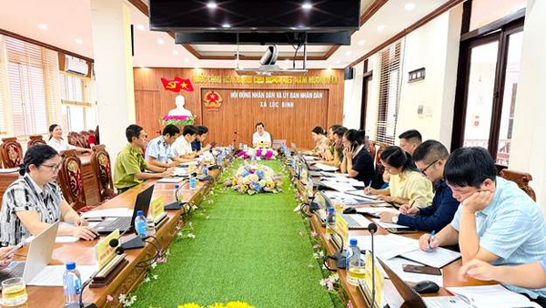 LỘC BÌNH HỌP UBND XÃ THÁNG 9 NĂM 2026