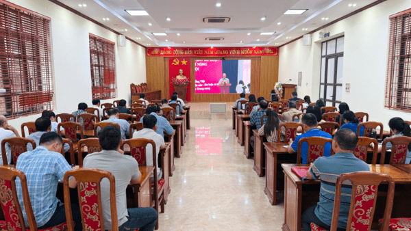 XÃ LỘC BÌNH THAM DỰ HỘI NGHỊ TẬP HUẤN CÔNG TÁC DƯ LUẬN XÃ HỘI NĂM 2026
