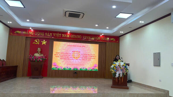 UBND xã Lộc Bình tổ chức họp triển khai công tác giải phóng mặt bằng thực hiện Dự án Xây dựng hạ tầng kỹ thuật, hạ tầng xã hội khu tái định cư và dân cư nông thôn xã Hữu Khánh, huyện Lộc Bình, tỉnh Lạng Sơn theo hình thức đối tác công tư (PPP)