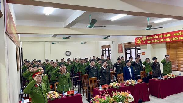 CÔNG AN XÃ LỘC BÌNH TỔ CHỨC HỘI NGHỊ TRIỂN KHAI CÔNG TÁC CÔNG AN VÀ PHÁT ĐỘNG PHONG TRÀO THI ĐUA “VÌ AN NINH TỔ QUỐC” NĂM 2026